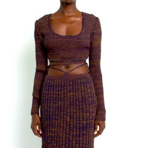 Brand new Christopher Esber set, top with skirt. unfortunately does not fit.